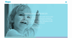 Desktop Screenshot of hopeyhdistys.fi